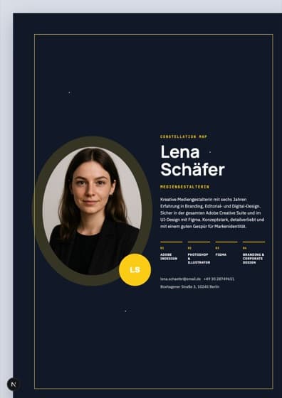 Constellation Map Deckblatt