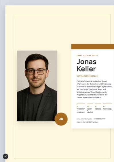 Craft Catalog Deckblatt