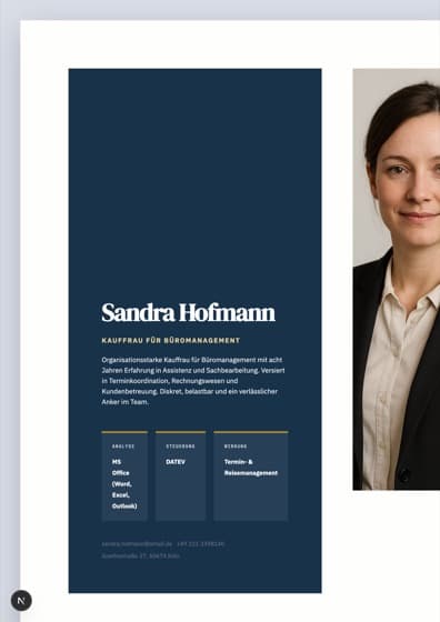 Finance & Consulting Deckblatt