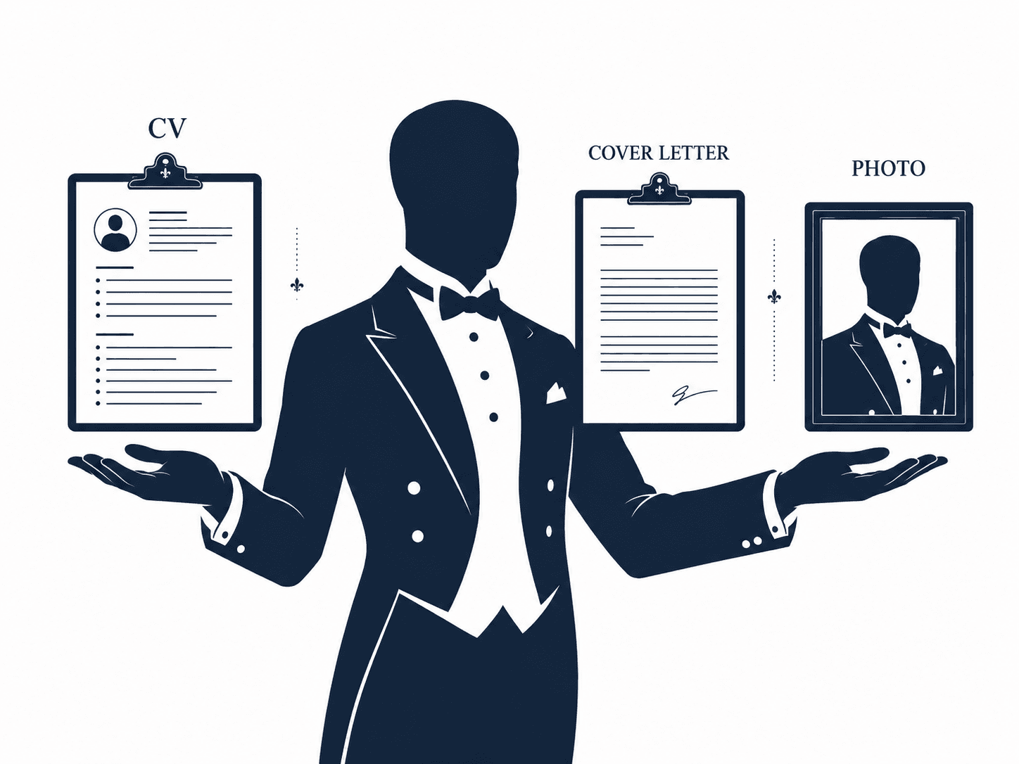 Butler präsentiert verschiedene Lebenslauf-Designvorlagen